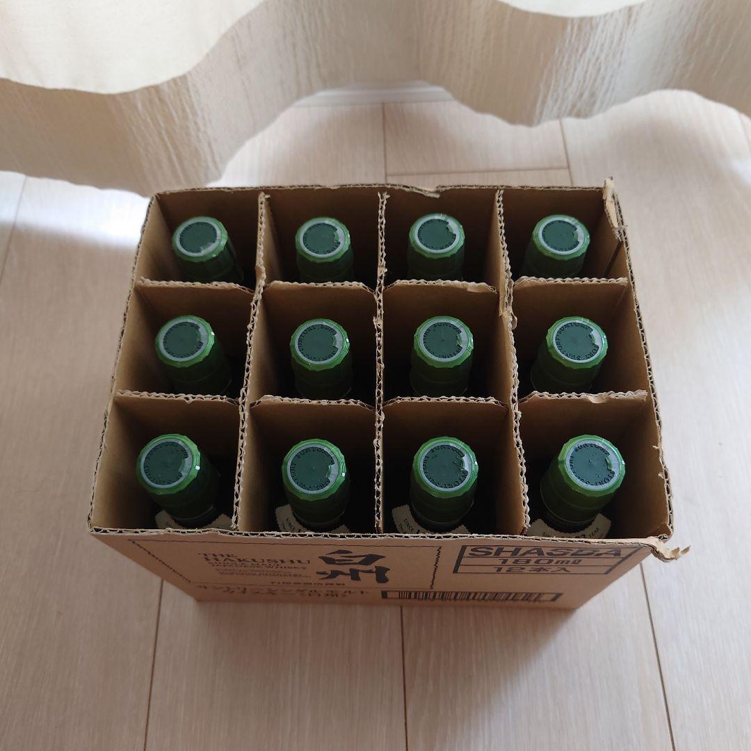 白州 シングルモルトウイスキー 180ml 12本セット