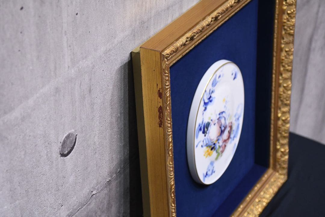 AKK172 本物保証 マイセン ハインツ・ヴェルナー 薔薇のブーケ プラーク