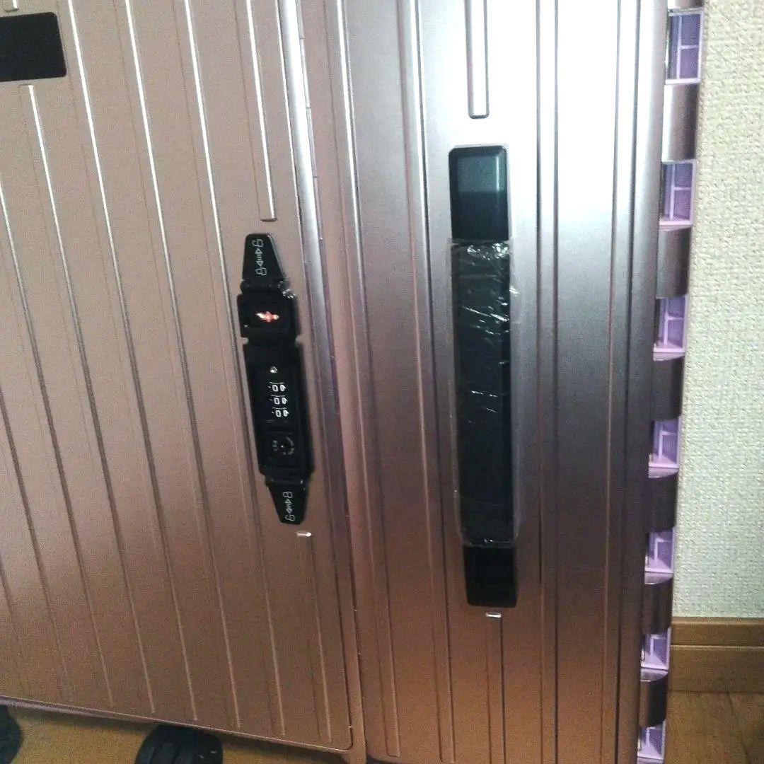 &.FLATメタリックピンクキャリーカート