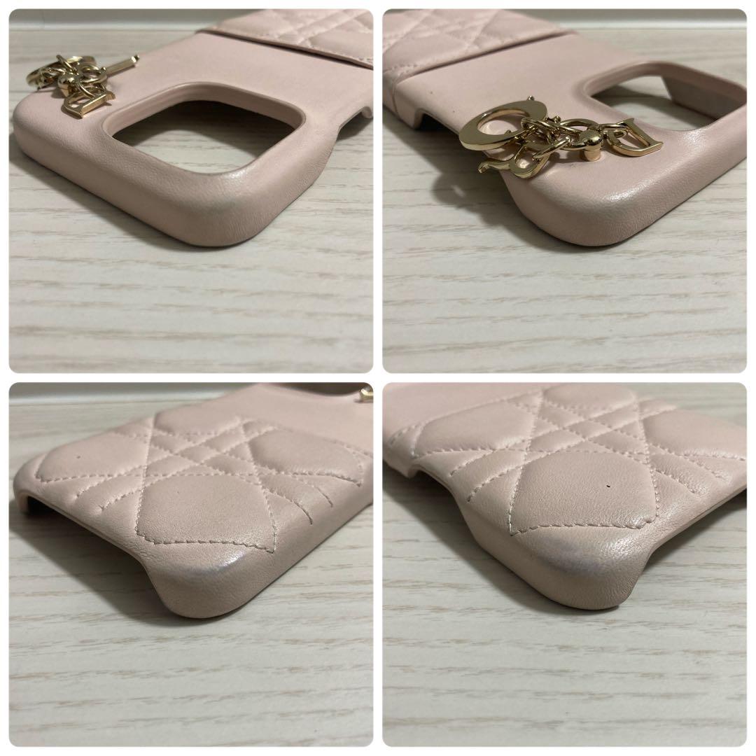 美品✨ Dior　LADY DIOR　iPhone16promaxケース　ピンク