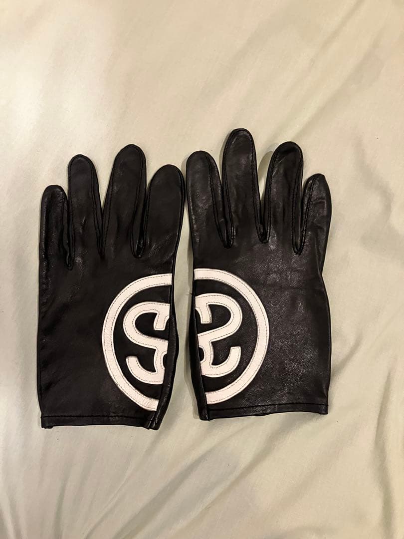 23AW Stussy ステューシー レザーグローブ ssリンク