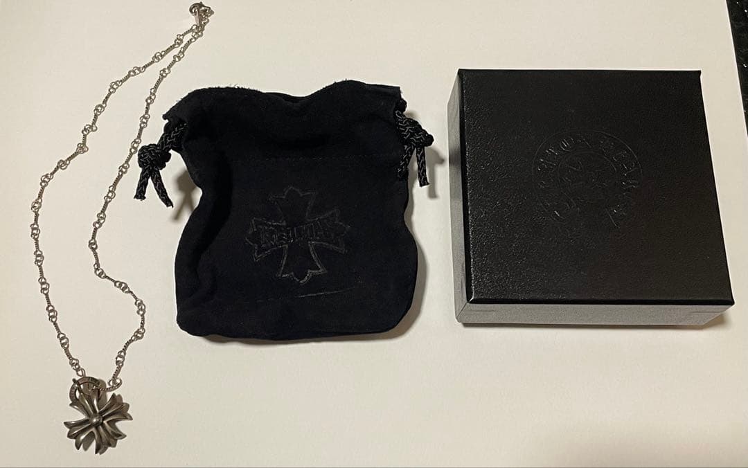 【販売終了品】氣志團 櫻十字 シルバーチャーム ネックレス