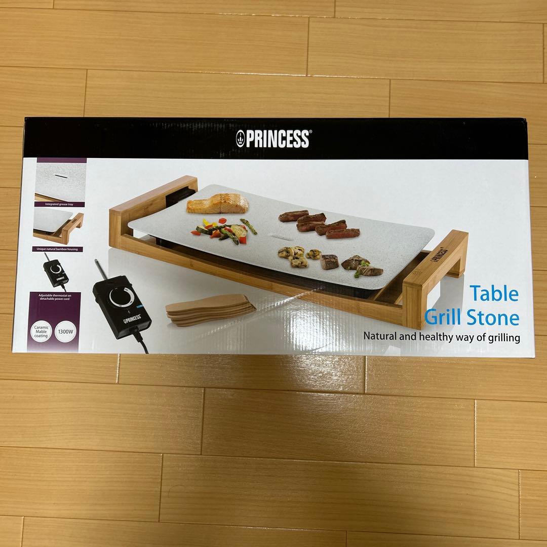 キッチン家電 PRINCESS Table Grill Stone White 103033