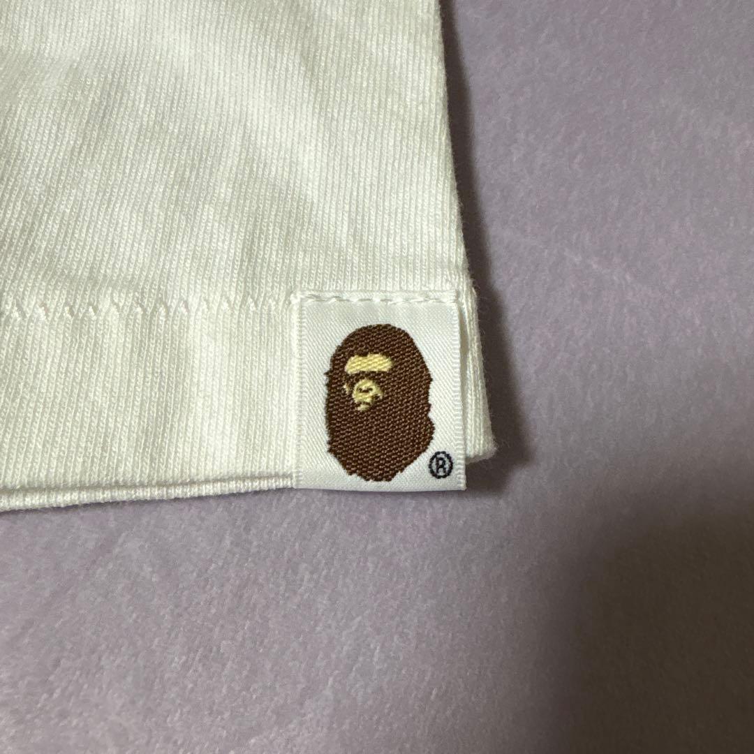 APE BAPE カモフラージュ Tシャツ ホワイト