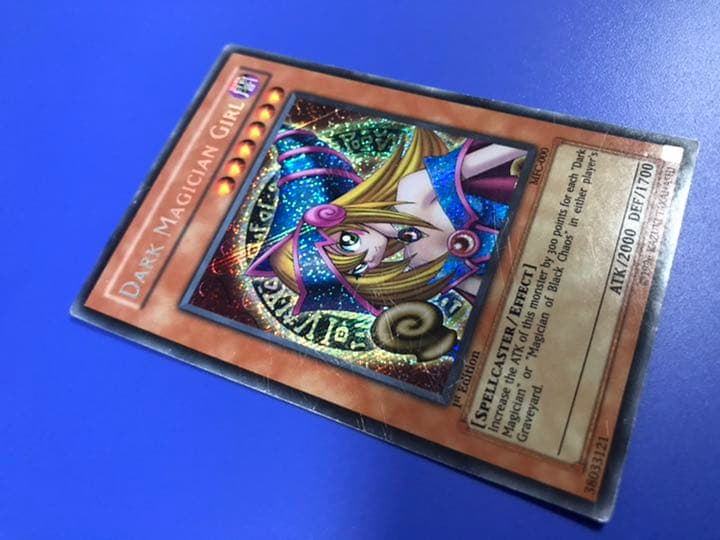 遊戯王 ブラック・マジシャン・ガール アジア版 シークレット 1st