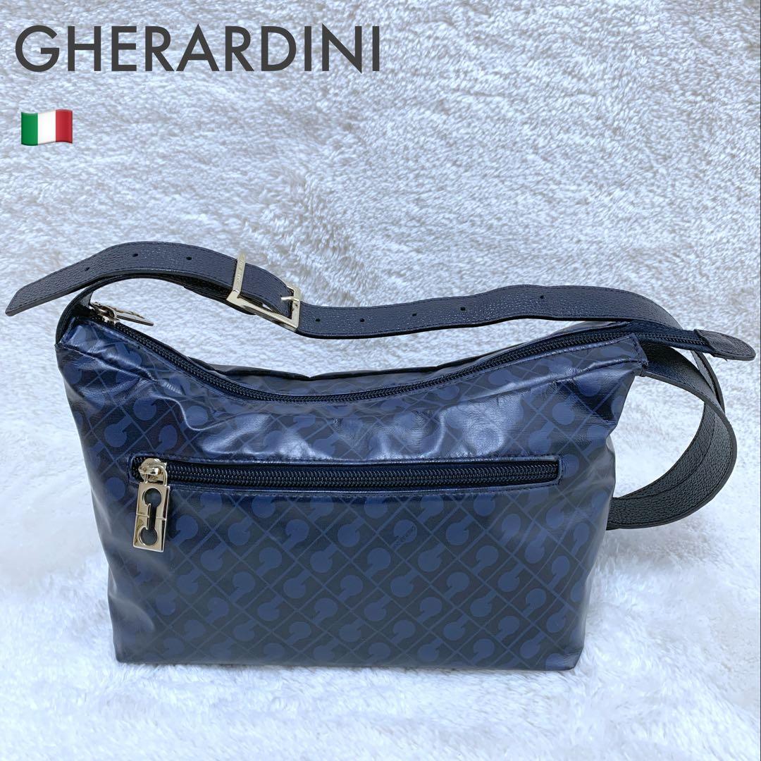 【レイ】ほぼ未使用 ♪ ゲラルディーニ ソフティ レザーストラップショルダ