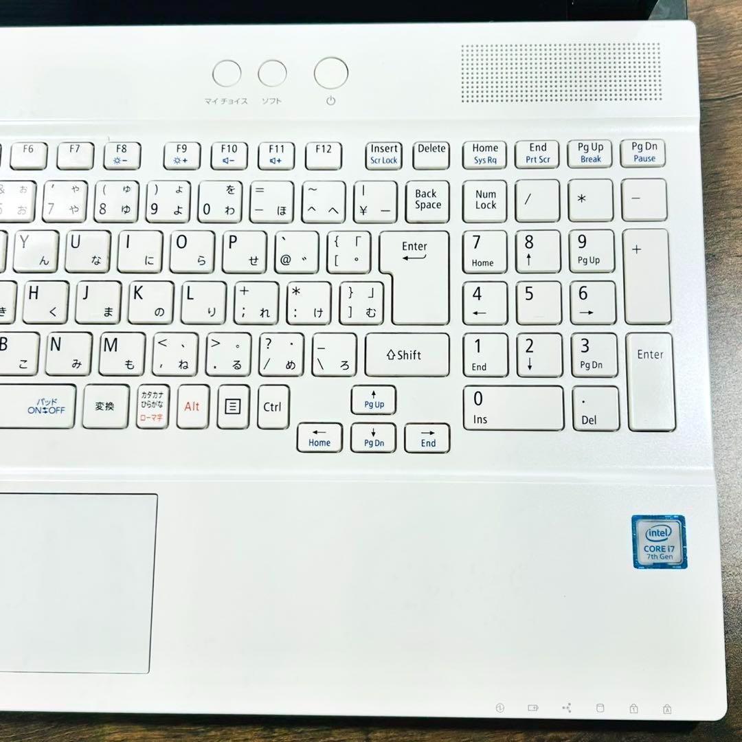 新品SSD512GB/32GB/corei7 NECノートパソコン 動画画像編集