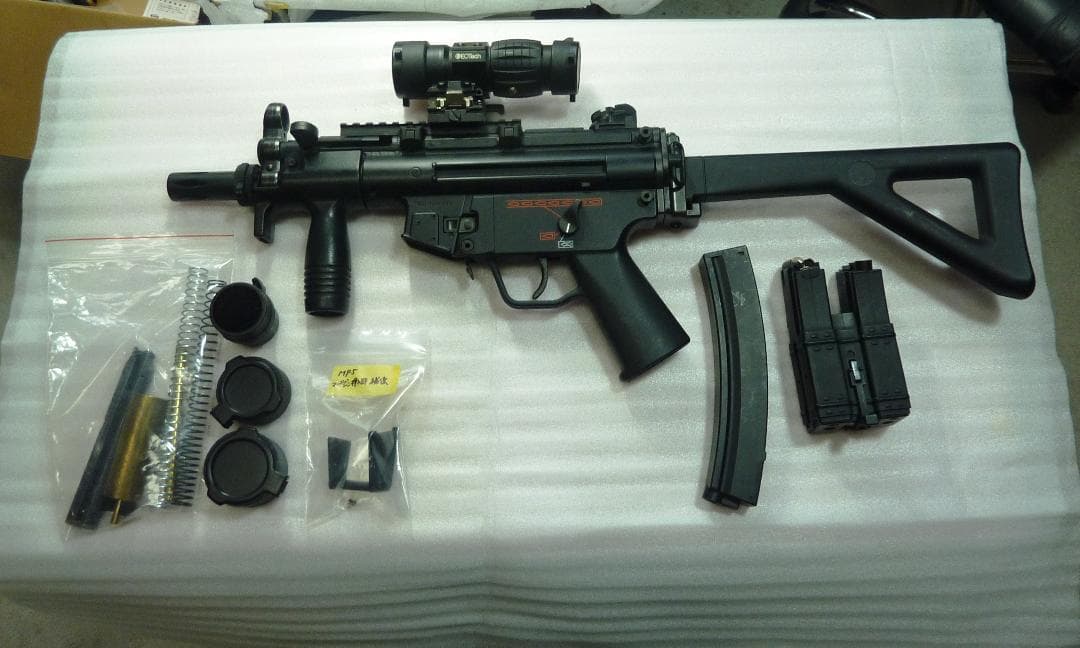キンタケ　東京マルイ MP5K Kurz スコープ付 一応ジャンクです