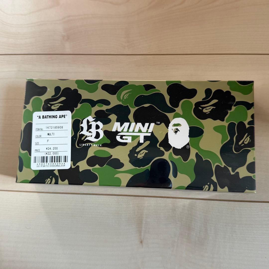 BAPE X LBWK NISSAN 1/64 4PCS SET ②