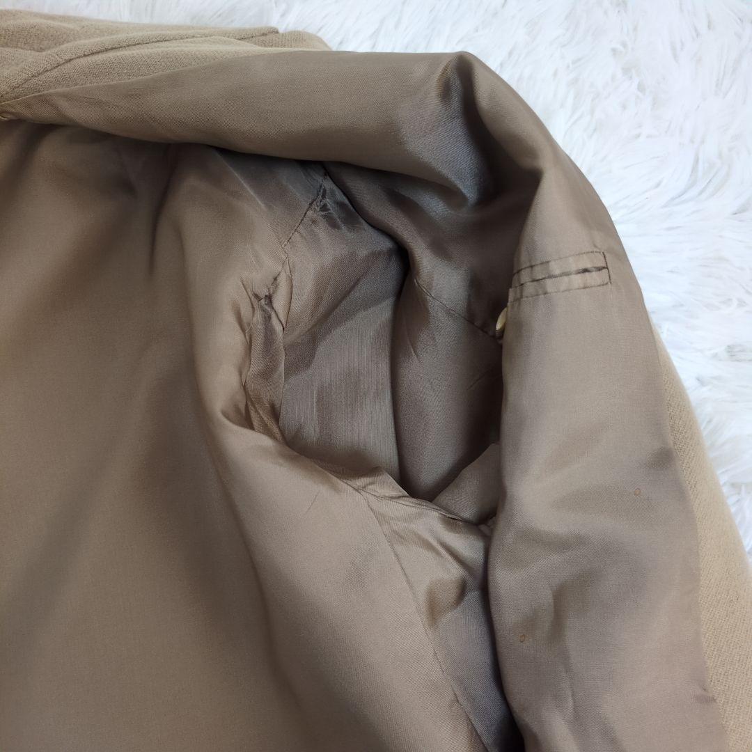 イッセイミヤケ　カシミヤ　チェスターコート　ミドル丈