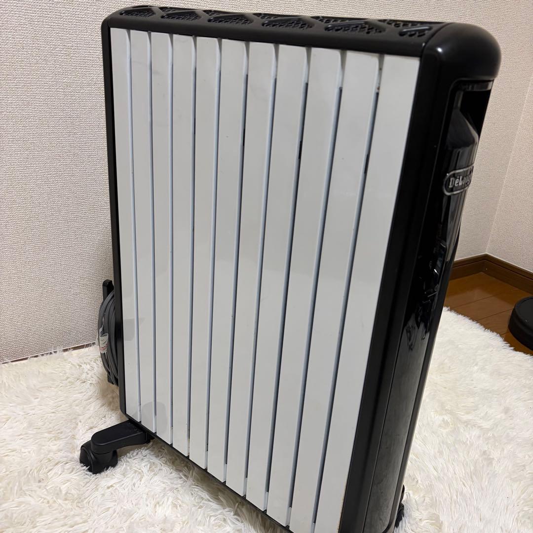 デロンギ 1シーズン使用 MDH15-BK ブラック リモコン付き