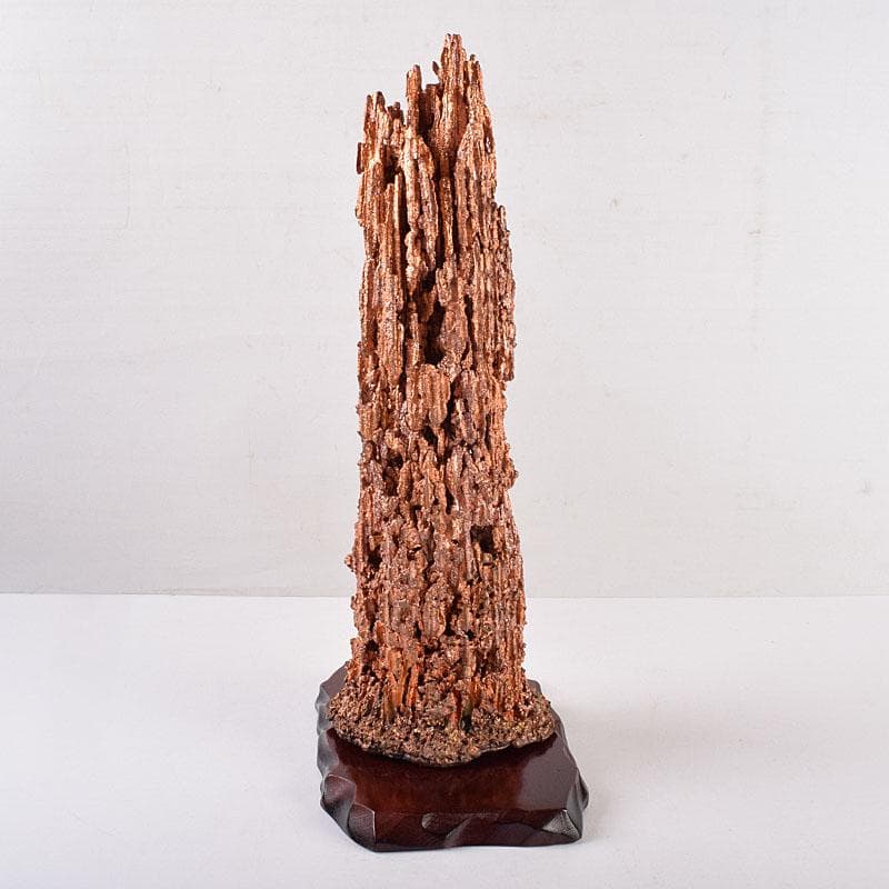 銅滴　含金銀銅製　住友金属鉱山株式会社謹製　台・立札付　共箱　V　R8905H