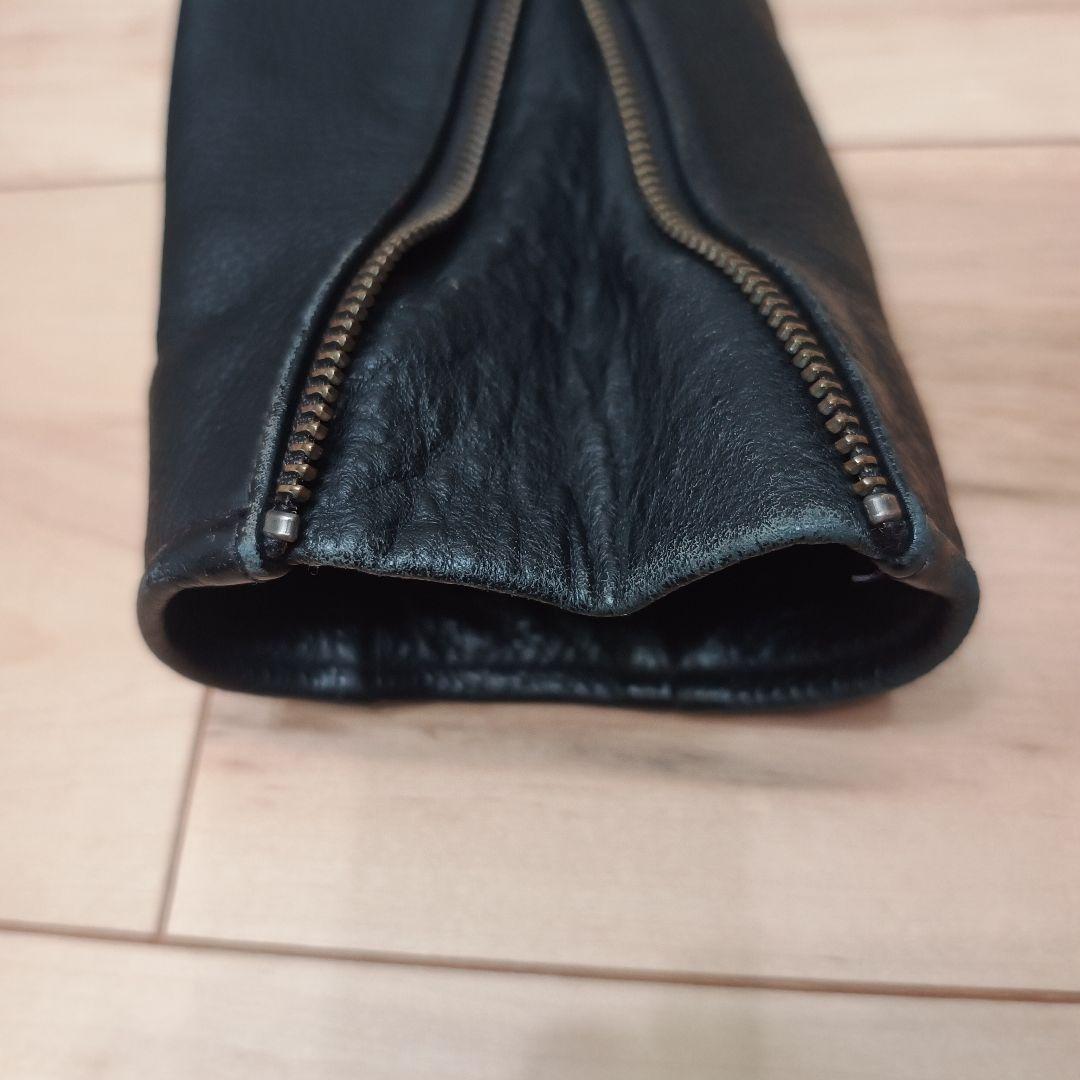 Harley Davidson シングルライダースジャケット S 黒/黄