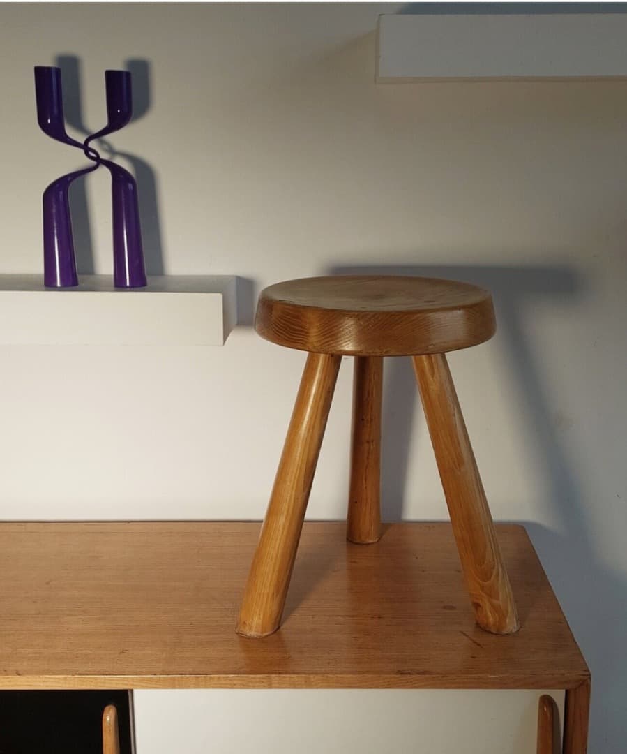 Charlotte Perriand シャルロットペリアン レザルクスツール