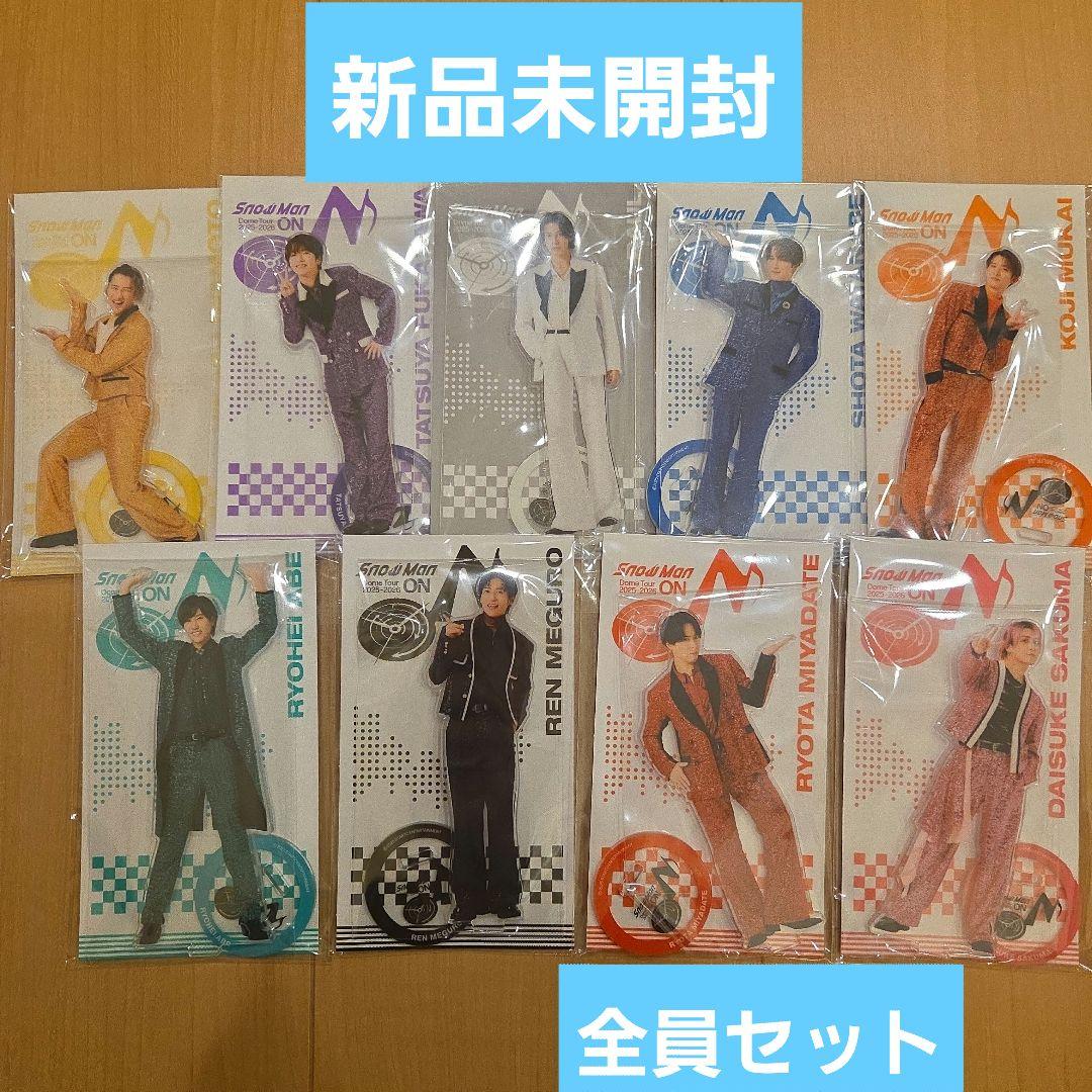 【新品未開封】 Man　ON　アクリルスタンド　全員セット　新品未開封