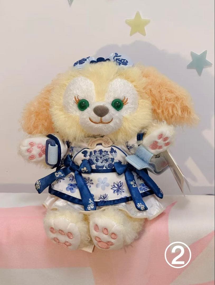 お顔厳選　上海ディズニー　青花　リーナベル　ぬいぐるみss