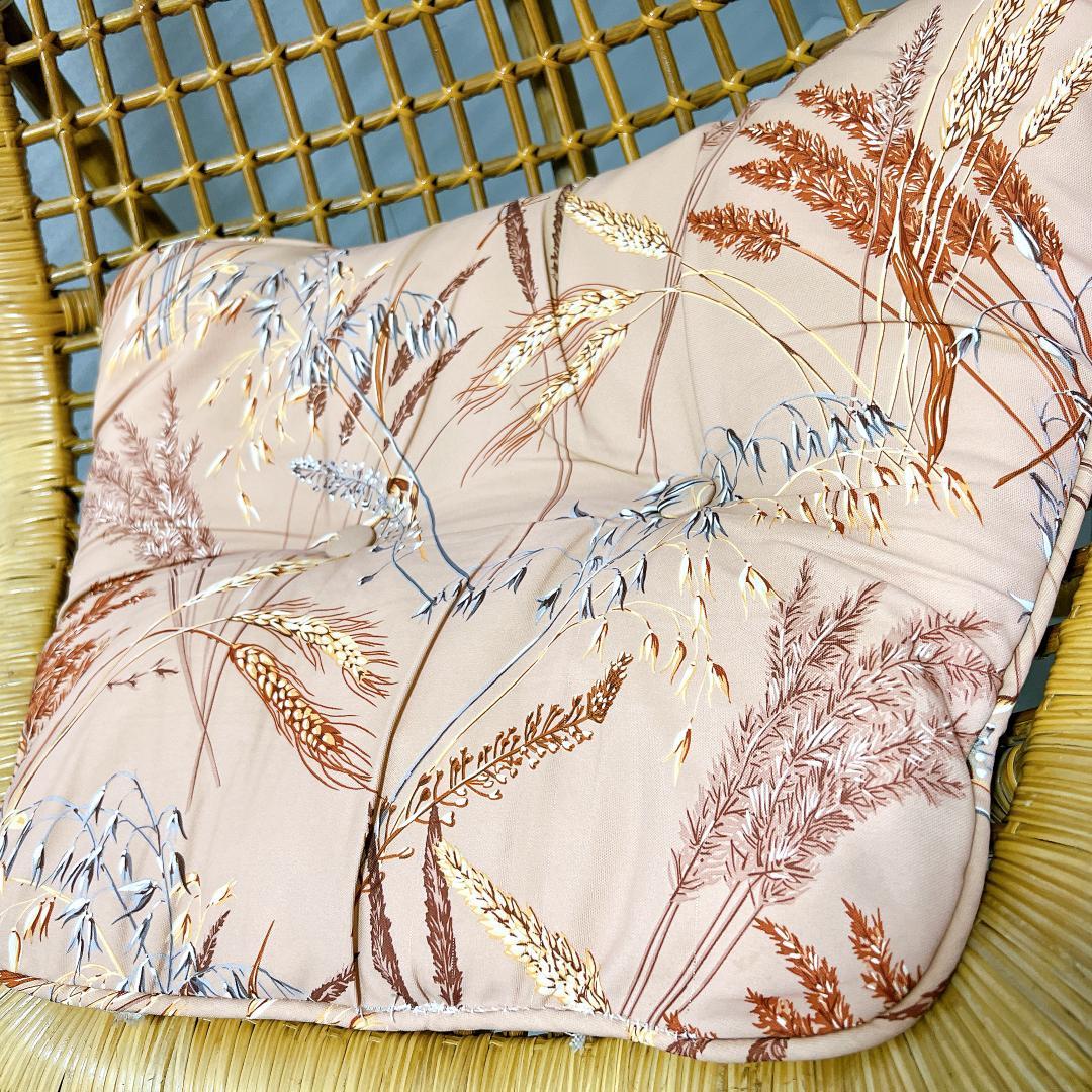 【良品✨送料無料】ラタンチェア 籐 椅子 アジアン家具 バリ風②