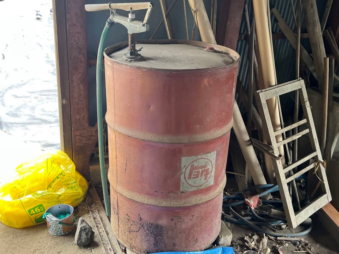 旧ロゴ『トヨタ』ドラム缶