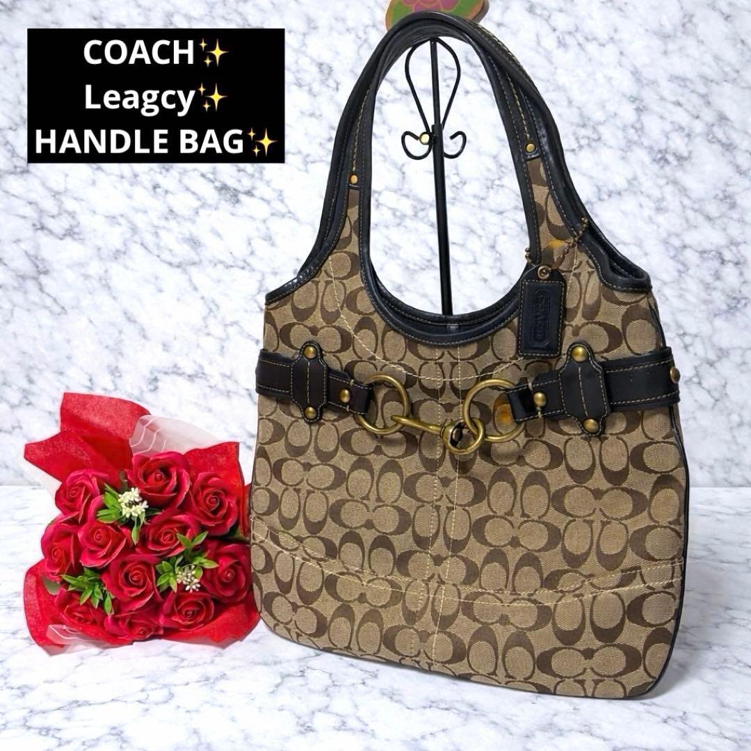 バッグ coach rare bithorse hand bag