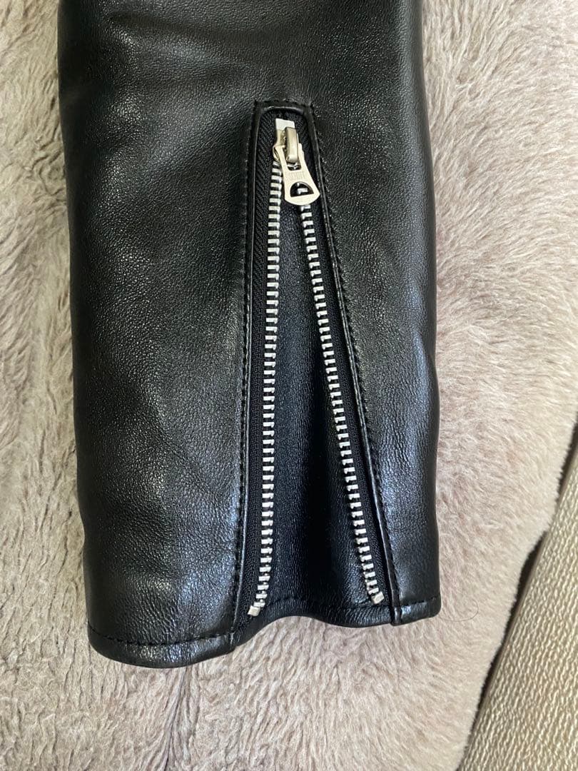 SCHOTT シングルライダースジャケット L