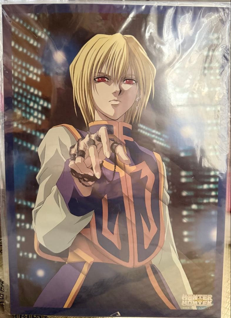 HUNTER×HUNTER クラピカ　クリスタルシート（ポートレート）