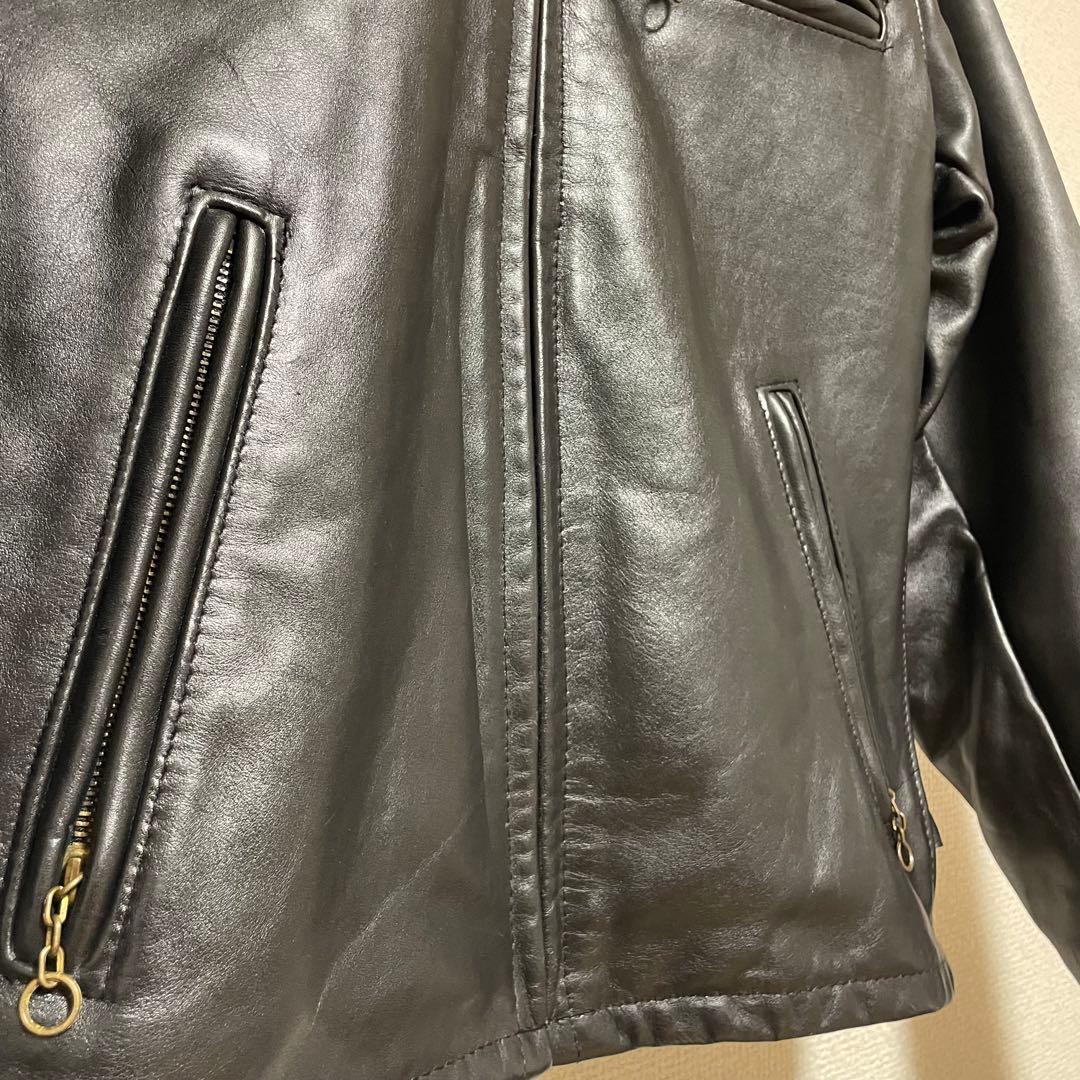 USA製 SCHOTT ショット AT101 シングルライダース サイズ34