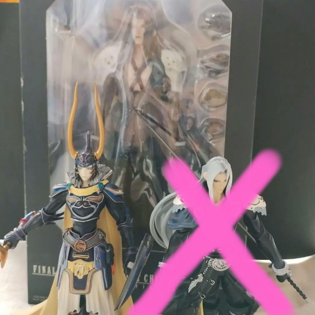 セフィロス アクションフィギュア　ウォーリア・オブ・ライト３体