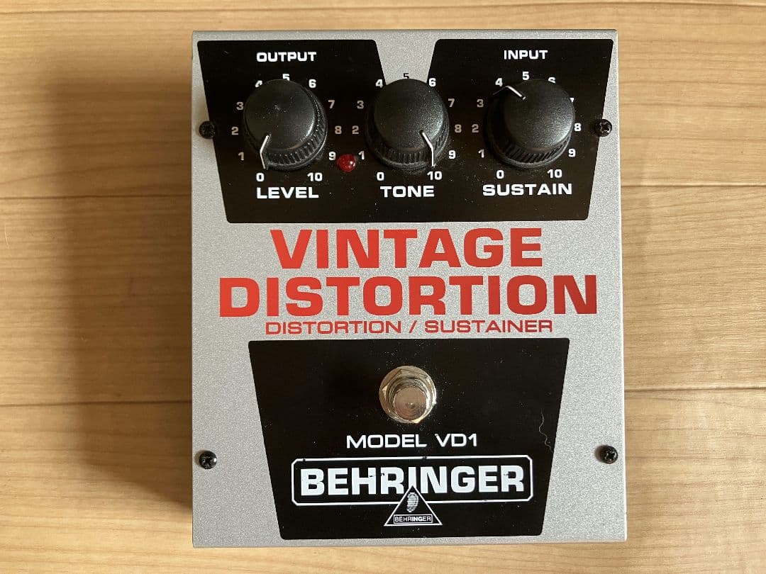 BEHRINGER VD1 ヴィンテージディストーション