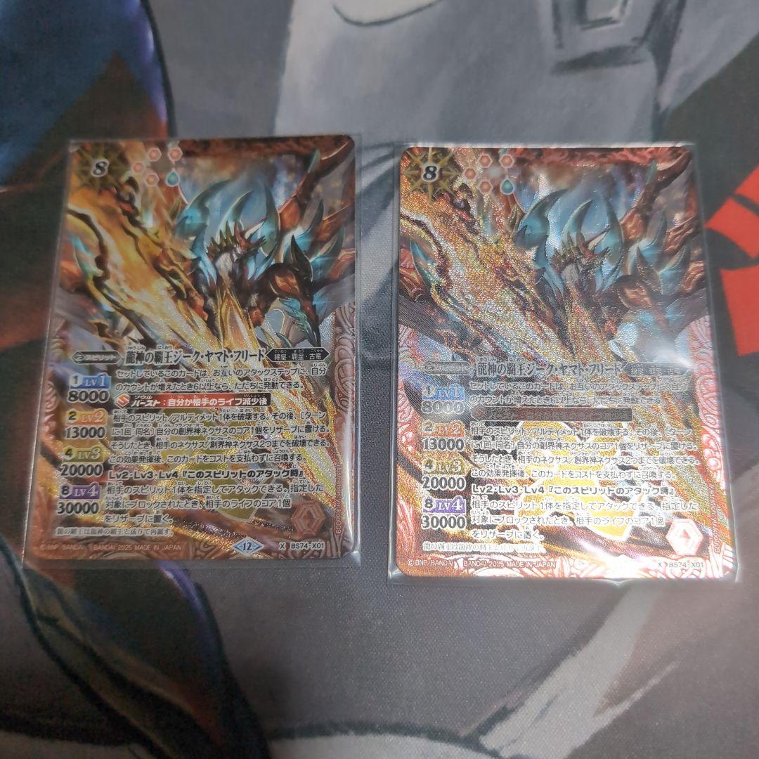 廻*羅様 龍神の覇王ジーク・ヤマト・フリード2枚