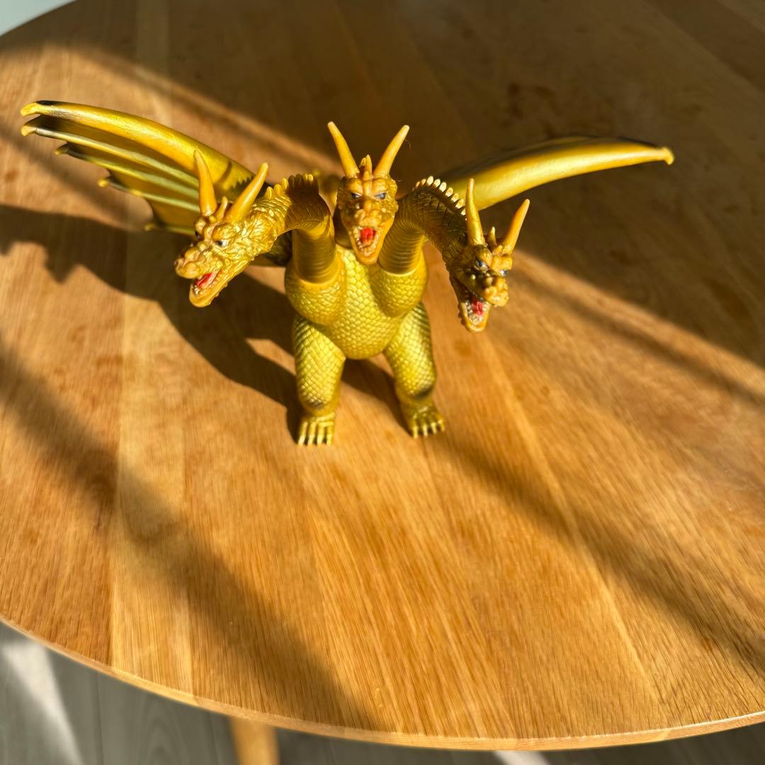 キングギドラ　ソフビ　1984 BANDAI