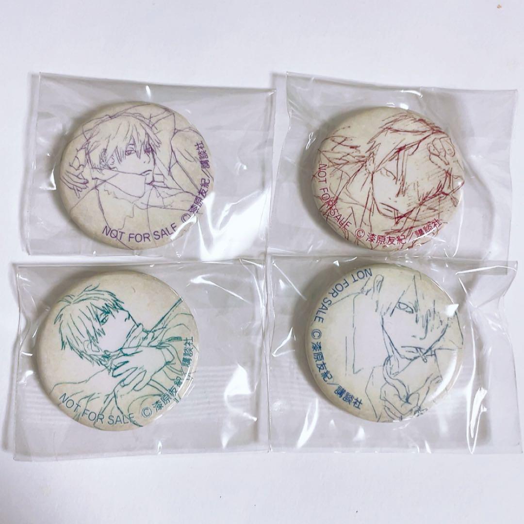 蟲師 推しちゃれ くじ 第二弾 缶バッジ ミニ缶バッジ ギンコ 特典 おまけ