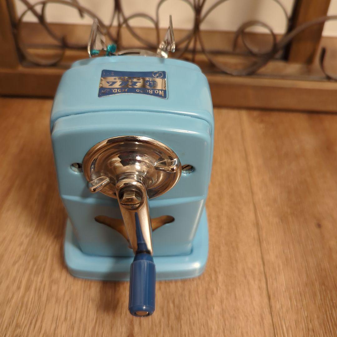 エルム⚪鉛筆削り⚪空色【新品●未使用品】【アンティーク】【希少】