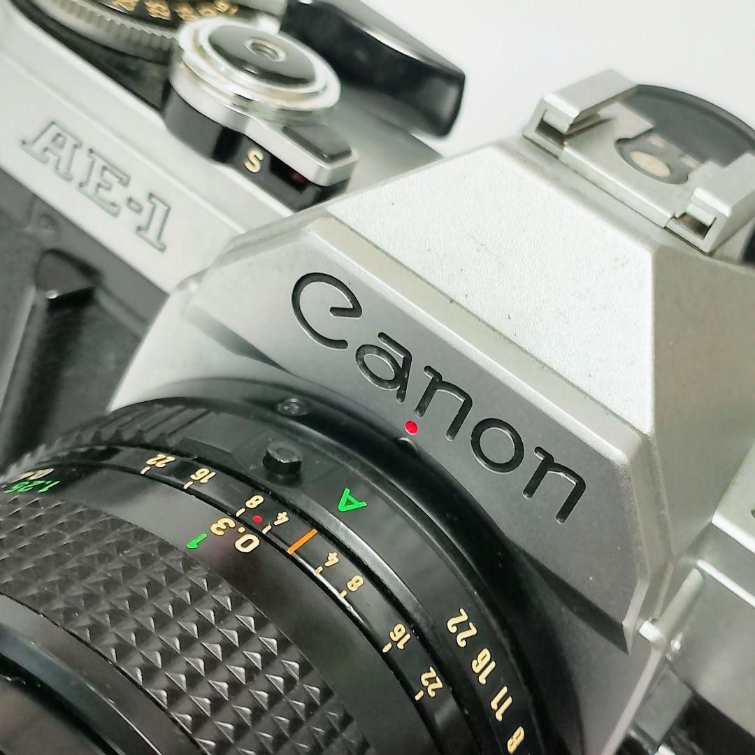 Canon　AE-1　フィルム一眼レフカメラ + レンズ 28mm F1:2.8