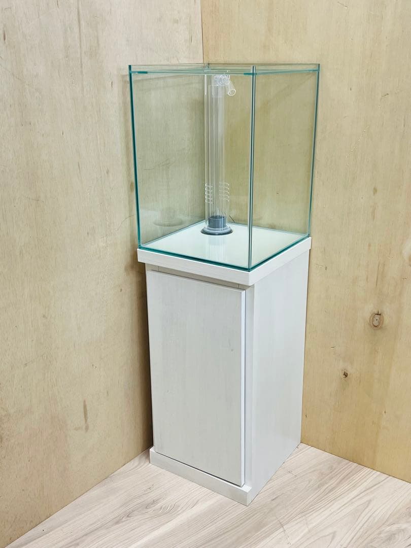 一台限定　300ｘ300ｘ400オーバーフロー水槽セット　フランジ加工　未使用品