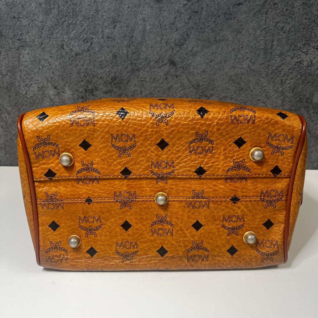 MCM ハンドバッグ ミニボストン ヴィセトス ブラウン 長財布セット