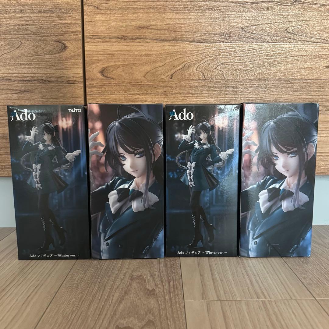 ラウンドワン限定 Ado フィギュア Winter ver. 4個セット