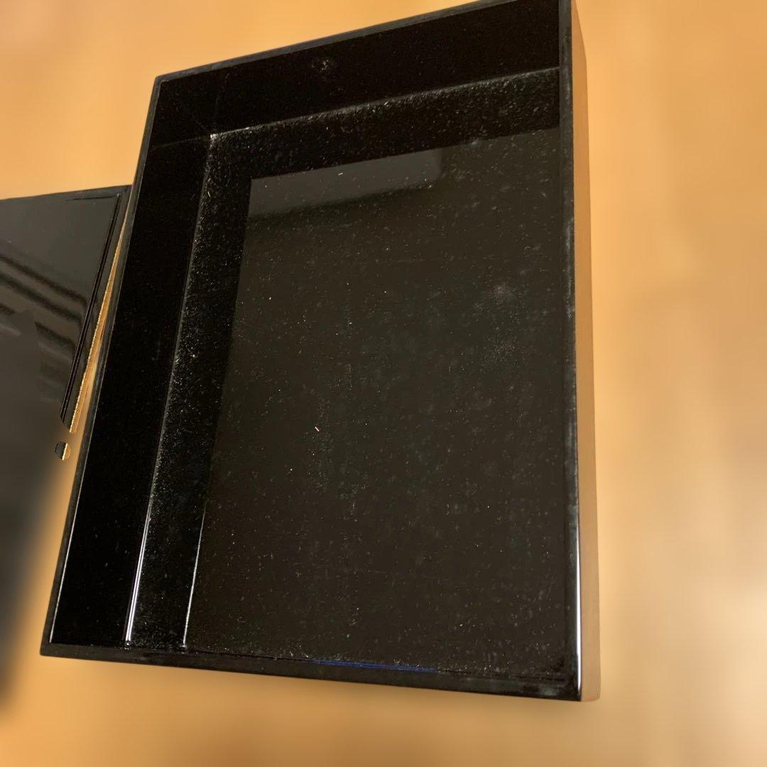 漆器重箱 花と鳥のデザイン