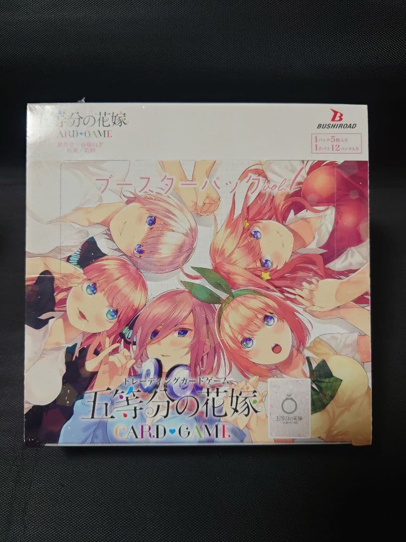 五等分の花嫁 カードゲーム ブースターパック vol.1　1BOX 新品未開封