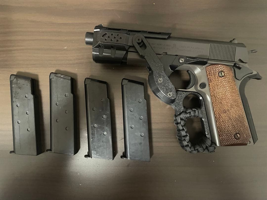 【組み込み済み】マルイ ガバメントフリップコック 内部カスタム