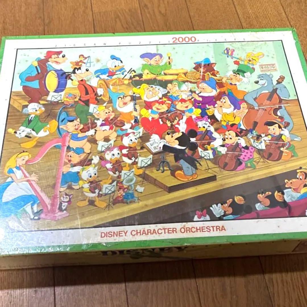 ‼️超希少品‼️新品ビンテージパズルDISNERCHARACTERORCHESTRA