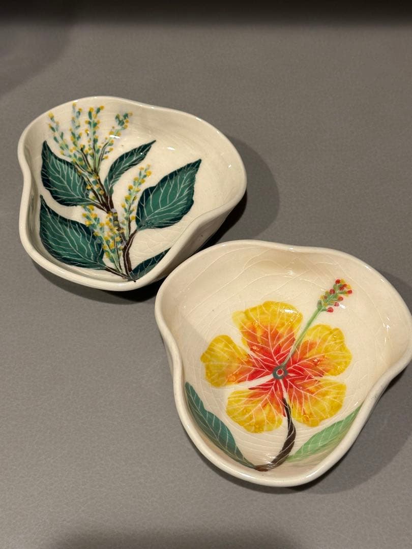 南島焼　お皿2枚1セット