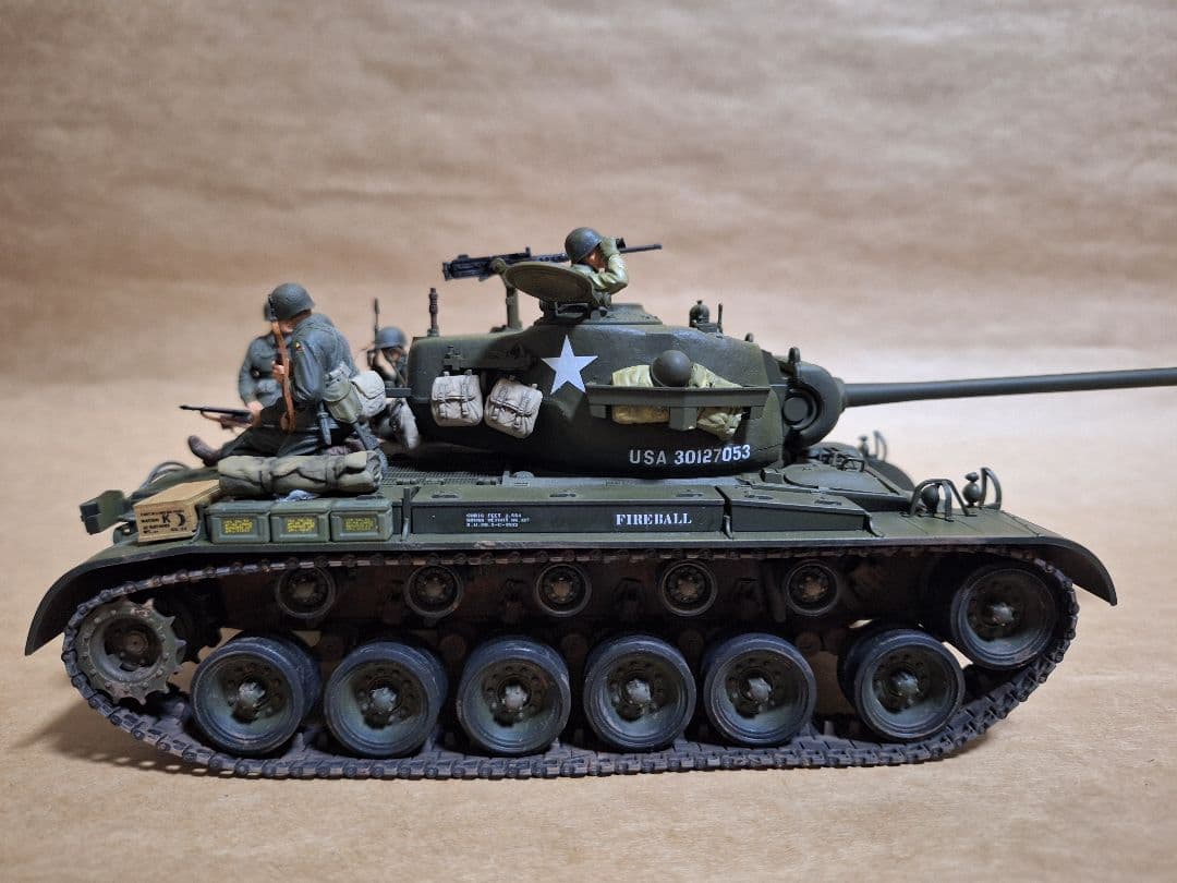アメリカ戦車 M26 パーシング 1/35