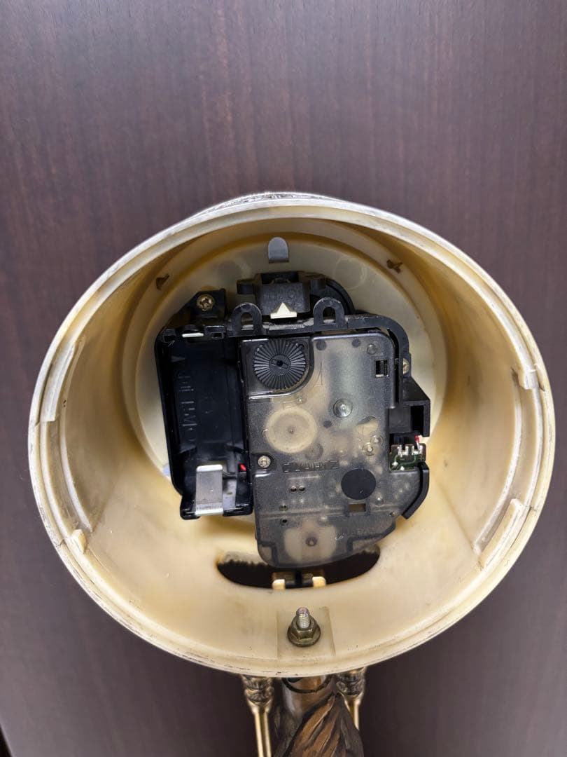 CITIZEN 時計 アンティーク 女性像 置き時計 振り子時計