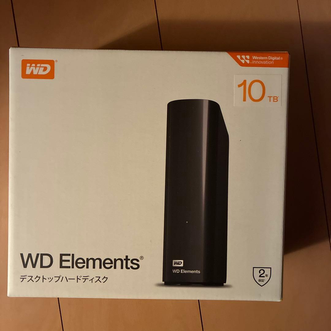 定価39,800円WD Elements 外付けHDD USB 3.0 10TB