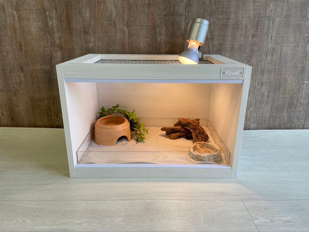ＦandＫ　爬虫類木製ケージ　pieni