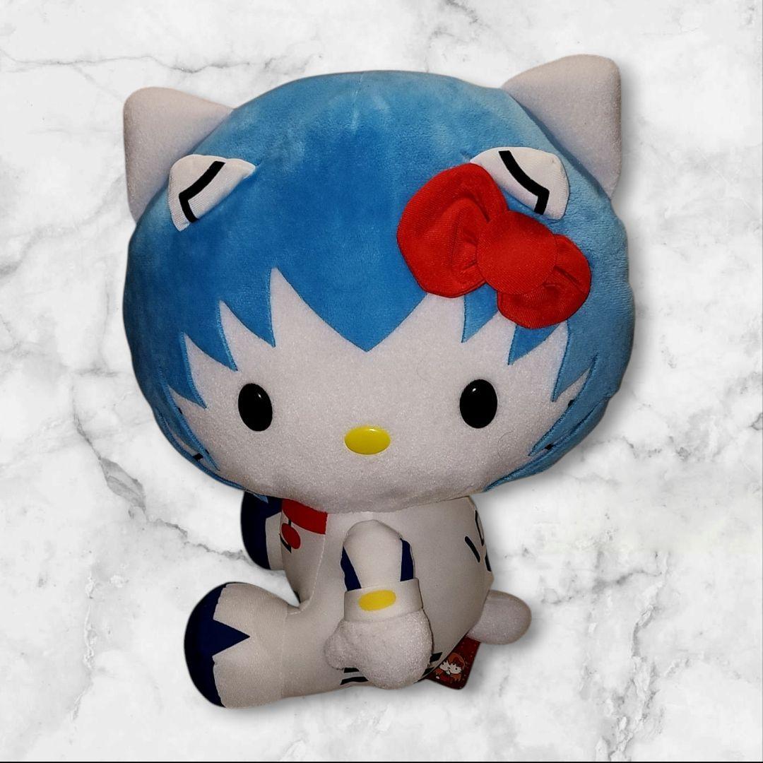 限定品 綾波レイ×ハローキティ コラボ ぬいぐるみ