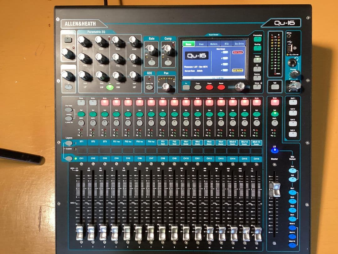 【美品】ALLEN&HEATH QU-16 デジタルミキサー