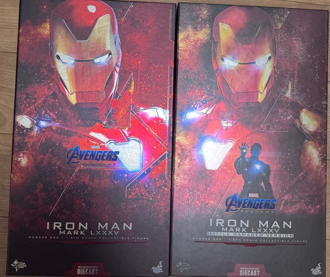 アイアンマン　マーク85 通常版&バトルダメージ版