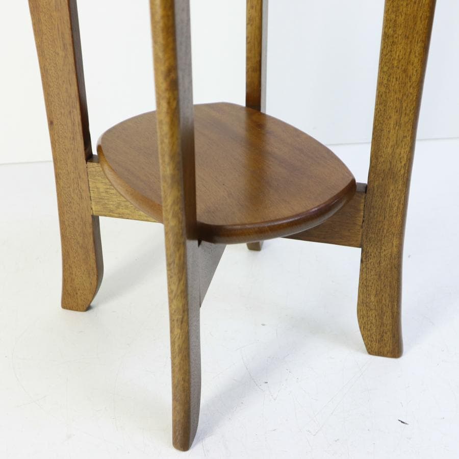 オールドメゾン 葡萄園 小卓 古装艶消し サイドテーブル マホガニー無垢材