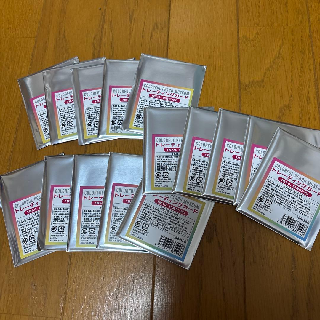 カラフルピーチ　からぴち　展示会　トレカ